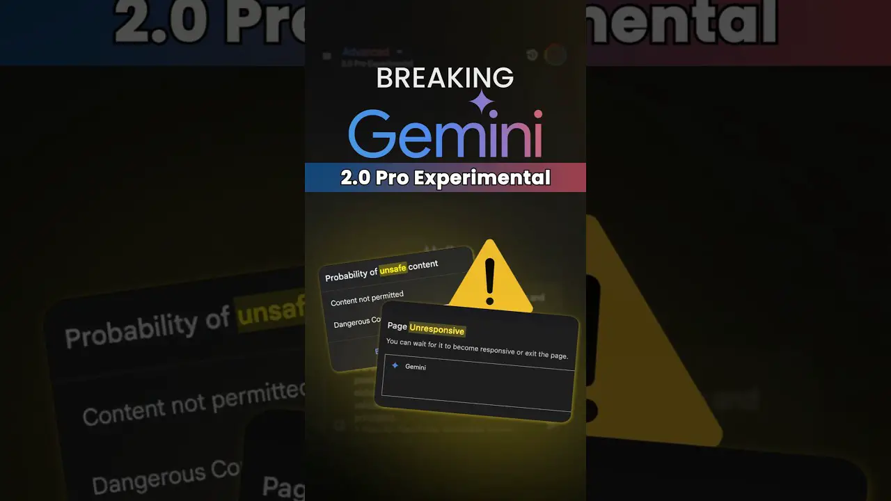 Pushing Gemini 2.0 Pro Experimental to its limit